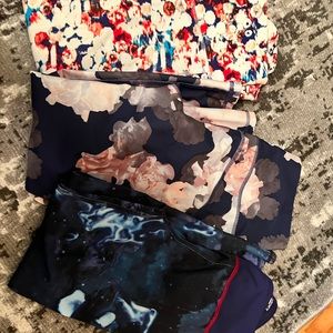 Lot of 3 workout pants